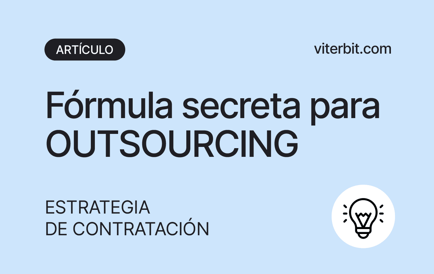 Fórmula Outsourcing