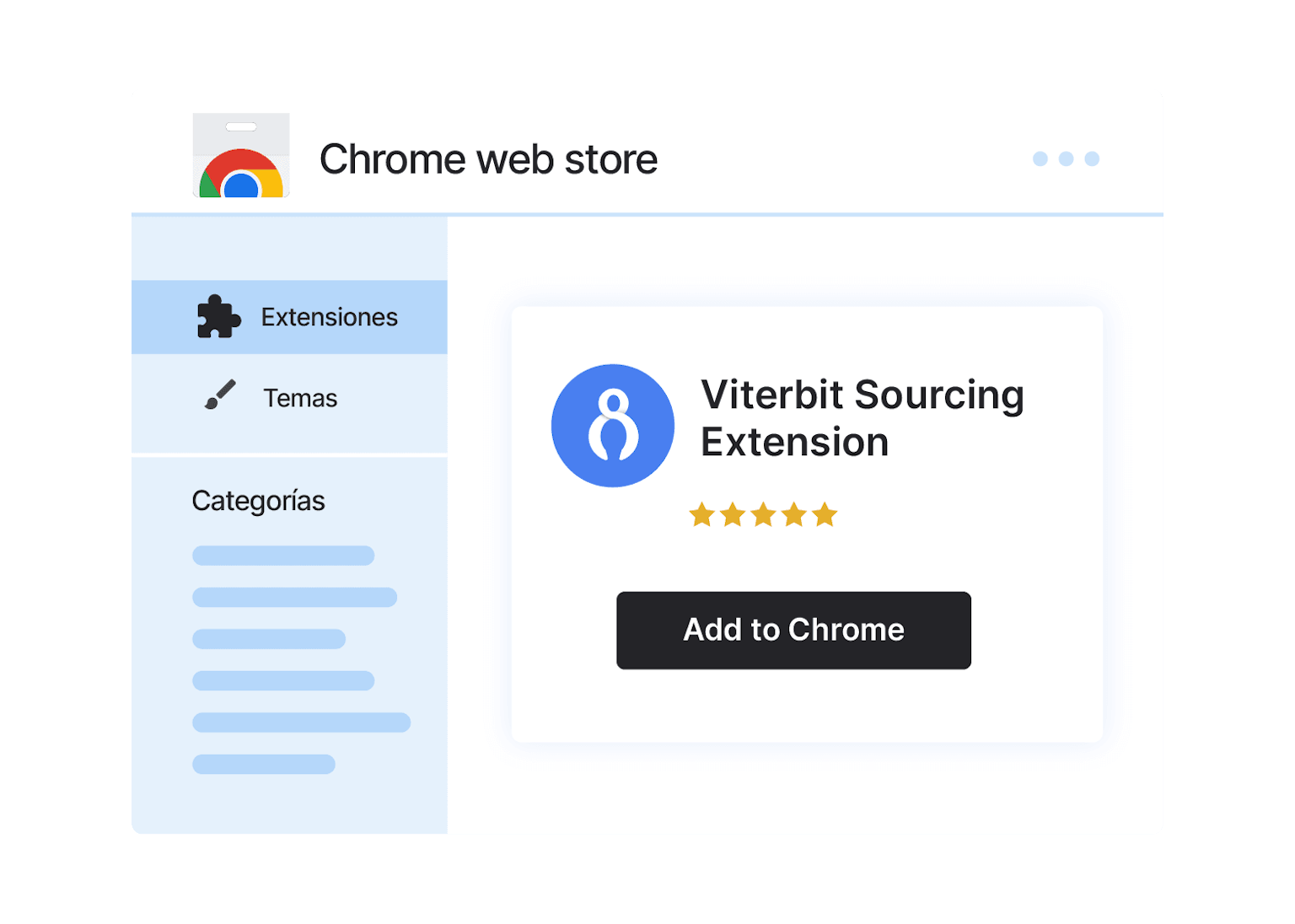 Instalar extensión de Viterbit para Linkedin en Chrome web store.